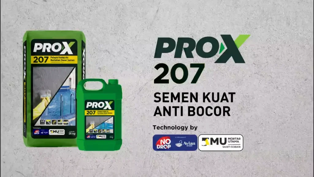 Lindungi Rumah Anda Dengan Semen Anti Bocor PRO-X 207