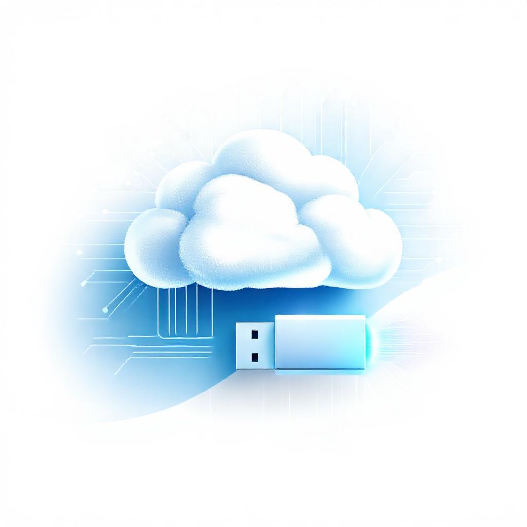 Cloud storage vs penyimpanan fisik Alt text